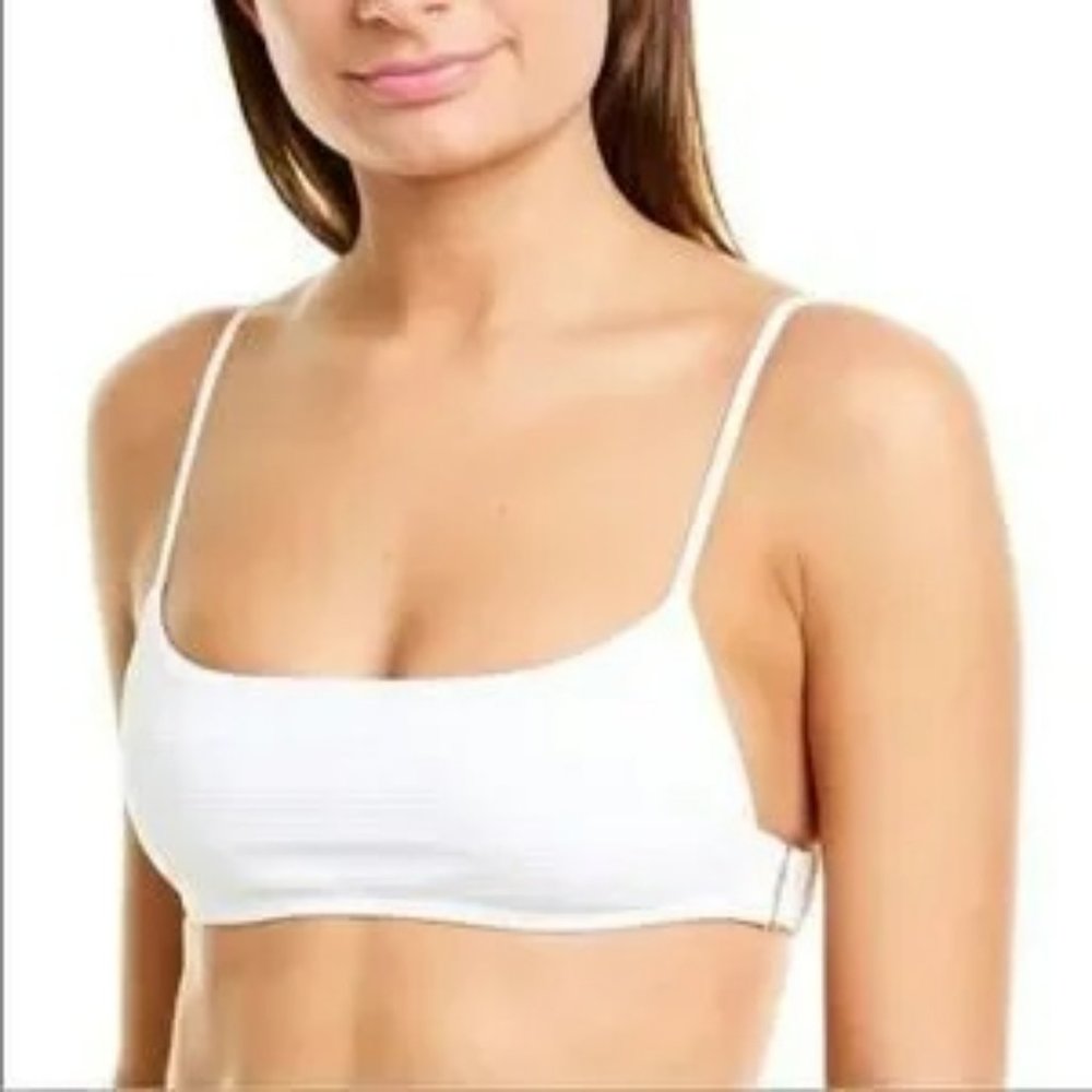 LSpace Piper Top in White Ribbed New With Tags (NWT)